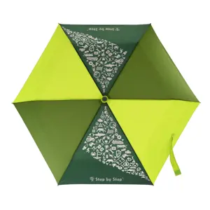 Produkt Dětský skládací deštník s magickým efektem, limetkový