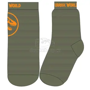 Ponožky Eexee Jurský park zelené Velikost: 27-30