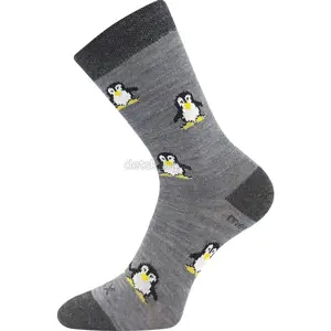 Ponožky VoXX Penguinik šedá Velikost: 35-38