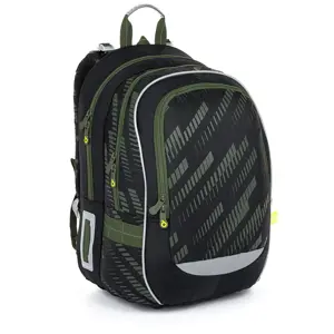 Produkt Školní batoh s khaki žíháním Topgal CODA 23017 -