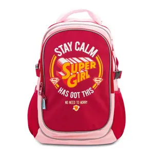 Produkt Školní batoh s pončem Supergirl – STAY CALM