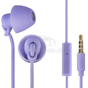 Produkt Thomson sluchátka s mikrofonem EAR3008 Piccolino, mini špunty, fialová 132636