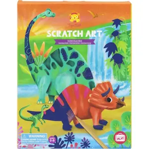 Produkt Vyškrabávací omalovánky Tiger Tribe Scratch Art - Dinosaurs