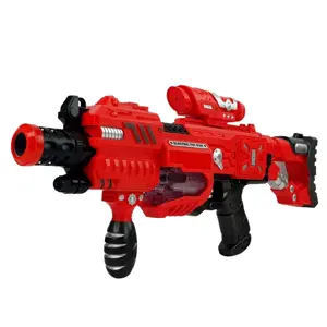 Produkt Dětská pistole na pěnové náboje s laserem a zvukovými efekty červená