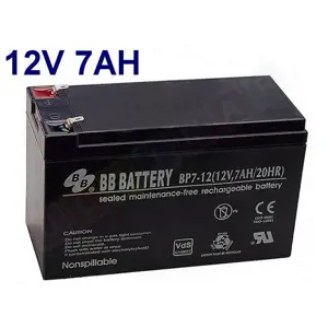 Produkt Gelová nabíjecí baterie 12 V - 7 Ah / 20 HR