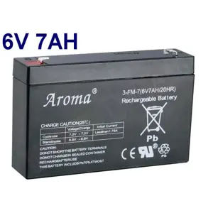 Produkt Gelová nabíjecí baterie 6 V - 7 Ah/20HR