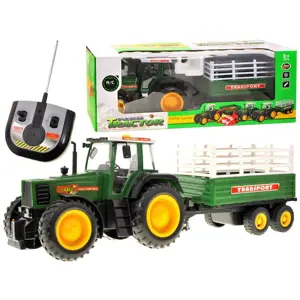 HračkyZaDobréKačky RC Traktor s přívěsem MAXI