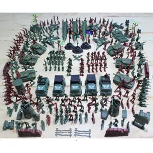 HračkyZaDobréKačky Sada plastových vojáčků s příslušenstvím 307 dílů