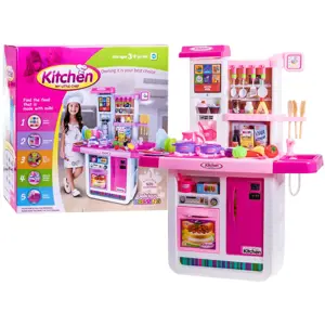 Produkt Jokomisiada Dětská kuchyňka s dotykovým panelem růžová