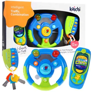 Produkt Kaichi Zábavný volant 4v1 modrý