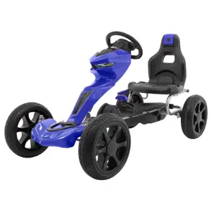 Šlapací čtyřkolka Go-Kart Grand modrá