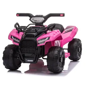 mamido Dětská elektrická čtyřkolka ATV růžová