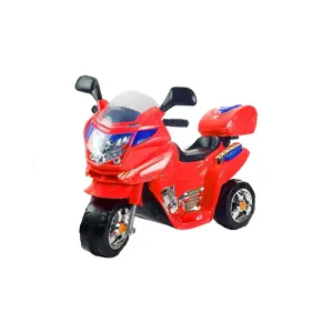 mamido Dětská elektrická motorka červená