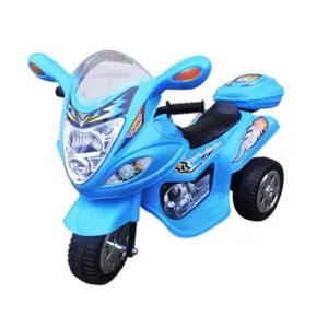 mamido Dětská elektrická motorka M1 modrá