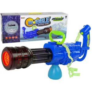 Produkt mamido Dětská pistole na mýdlové bubliny modrá