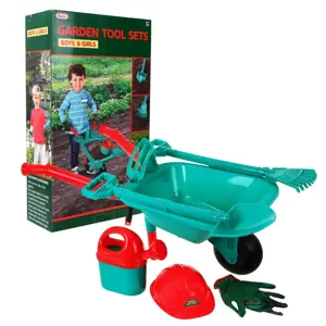 Produkt mamido Dětské zahradní kolečko, lopata, hrábě + příslušenství