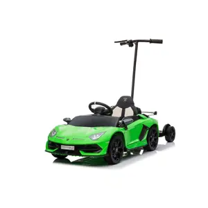 Produkt mamido Elektrické autíčko Lamborghini Aventador zelené s plošinou