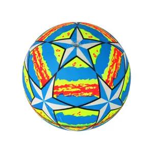 mamido Gumový míč 22 cm modrý