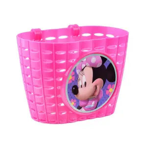 Produkt mamido Košík na kolo, koloběžku Minnie Mouse růžová