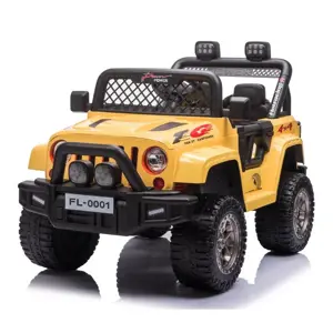Mamido Mamido Dětské elektrické autíčko Jeep Power 4x45W žluté