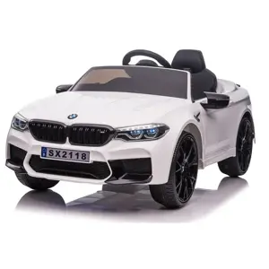 Mamido Mamido Elektrické autíčko BMW M5 EVA kola bílé