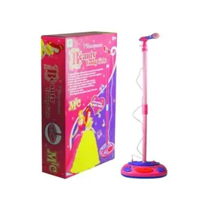 Produkt mamido Mikrofon s nastavitelným stojanem růžový