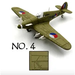 mamido Stavebnice letadlo Hawker Hurricane NO.4 1:48