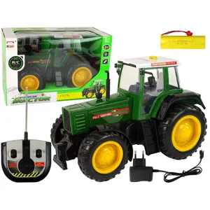mamido Traktor na dálkové ovládání RC zelený