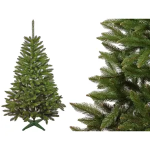 Produkt mamido Umělý vánoční stromeček smrk přírodní 150 cm