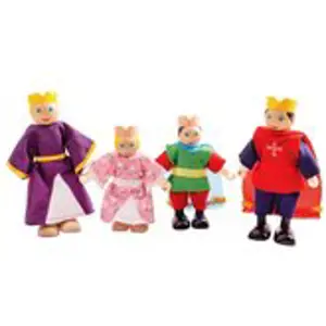 Produkt Bigjigs Toys Dřevěné postavičky královská rodina
