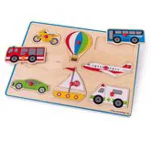 Produkt Bigjigs Toys Vkládací puzzle dopravní prostředky