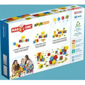 Geomag Magicube Math Building Recycled Clips 61 pcs