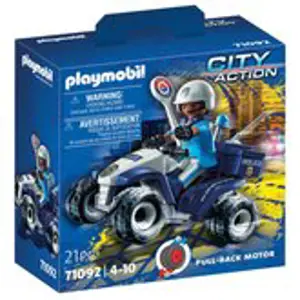 Produkt Playmobil 71092 Policejní rychlostní čtyřkolka