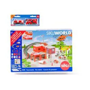 Produkt SIKU World - požární stanice s hasičskými auty
