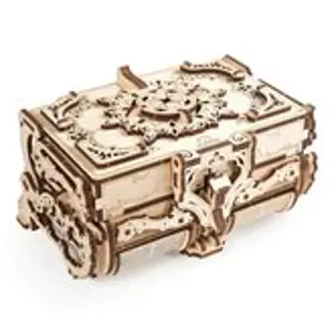 Produkt Ugears 3D mechanické puzzle Antique Box 185 ks