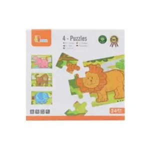 Produkt Viga Dřevěné puzzle - džungle