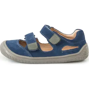 Produkt chlapecké sandály Barefoot MERYL NAVY, Protetika, tmavě modrá - 30