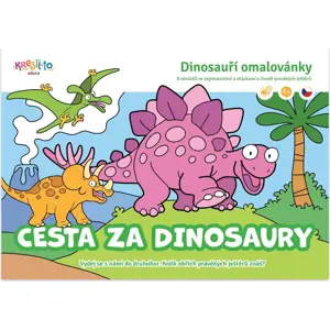 Produkt Dinosauří omalovánky: Cesta za dinosaury, Kresli.to, W033913