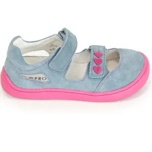 Produkt dívčí sandály Barefoot TERY JEANS, Protetika, světle modrá - 21