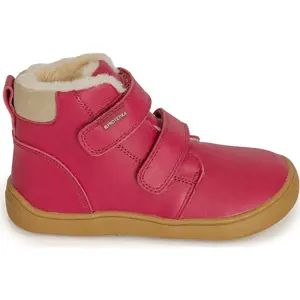 Dívčí zimní boty Barefoot DENY FUXIA, Protetika, růžová - 33
