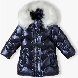 Produkt Kabát dívčí prošívaný Puffa, Minoti, express 1, modrá - 98/104 | 3/4let