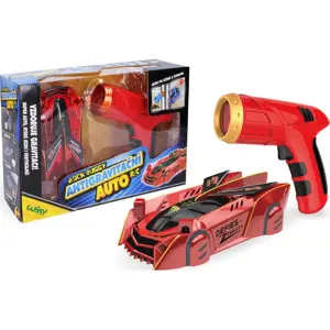 ROCK BUGGY Auto antigravitační RC s laserem 15 cm červené, Wiky RC, W012562