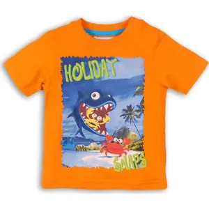 Produkt tričko chlapecké, Minoti, SNAP 1, oranžová - 68/80 | 6-12m