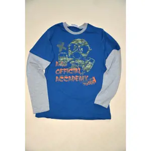 Produkt tričko chlapecké s dlouhým rukávem, Wendee, ozfb101639-2, modrá - 152 | 12let